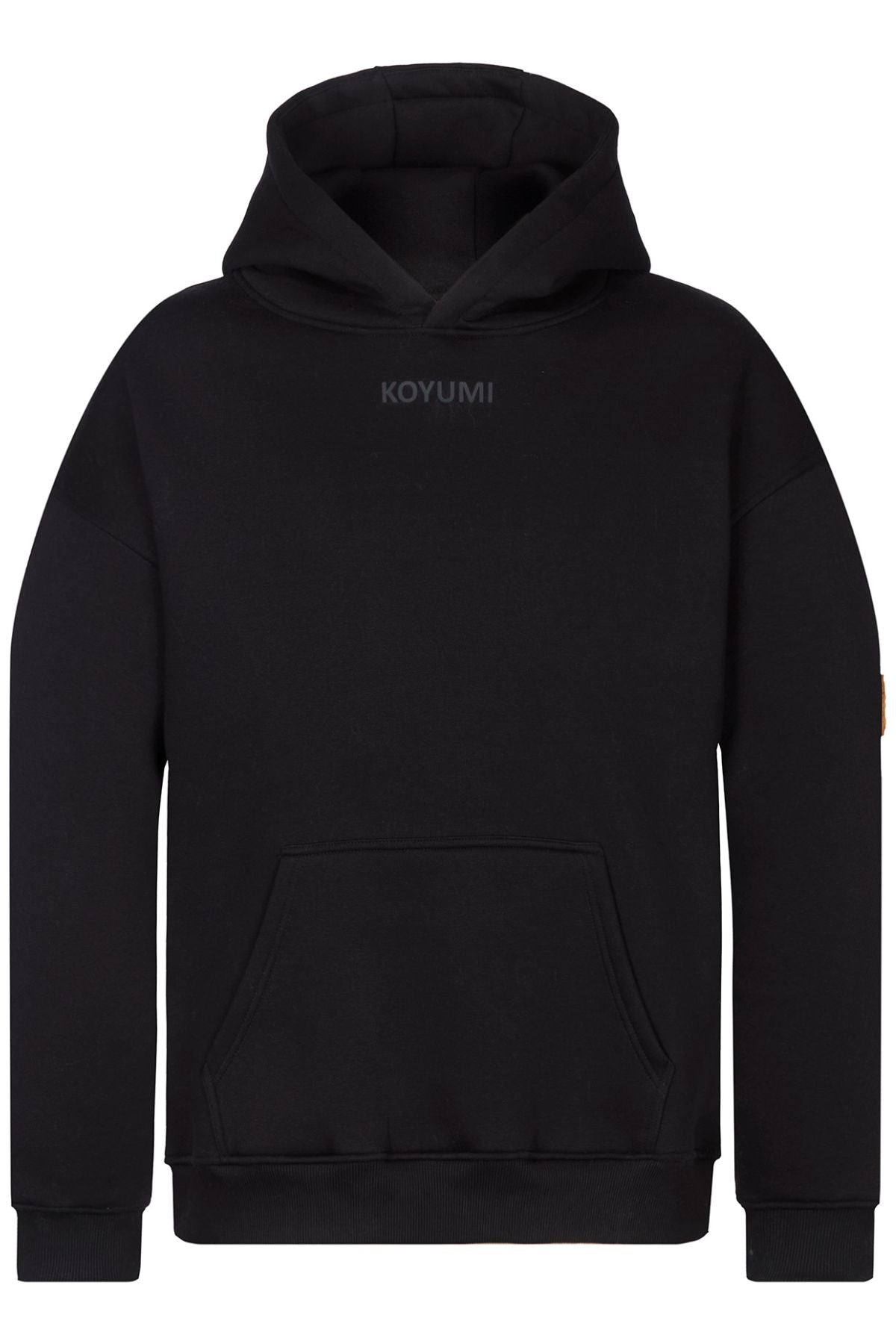 Basic Oversize Hoodie - Schwarz