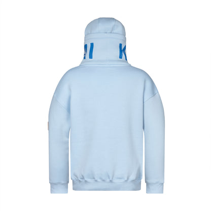 Hoher Kragen Oversize Hoodie