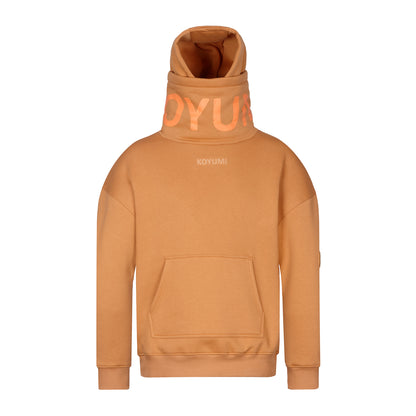 Hoher Kragen Oversize Hoodie