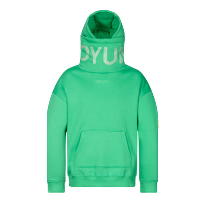 Hoher Kragen Oversize Hoodie