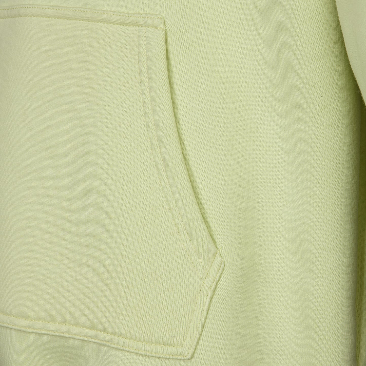 Hoher Kragen Oversize Hoodie - L.GREEN