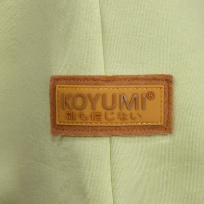 Hoher Kragen Oversize Hoodie - L.GREEN