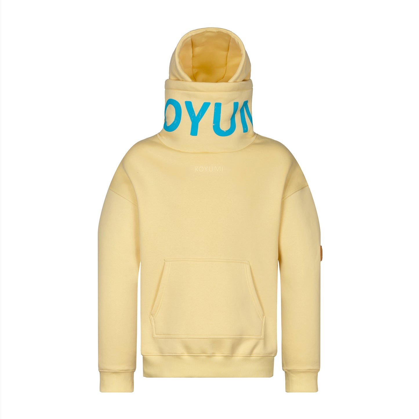 Hoher Kragen Oversize Hoodie