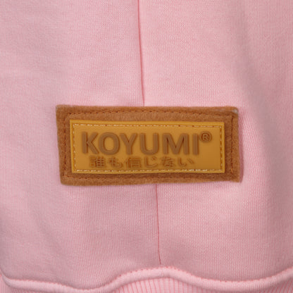 Hoher Kragen Oversize Hoodie - M.PIGGY