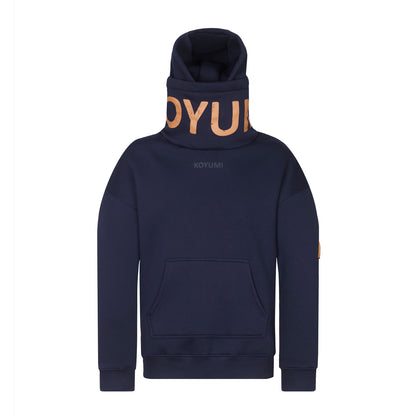 Hoher Kragen Oversize Hoodie