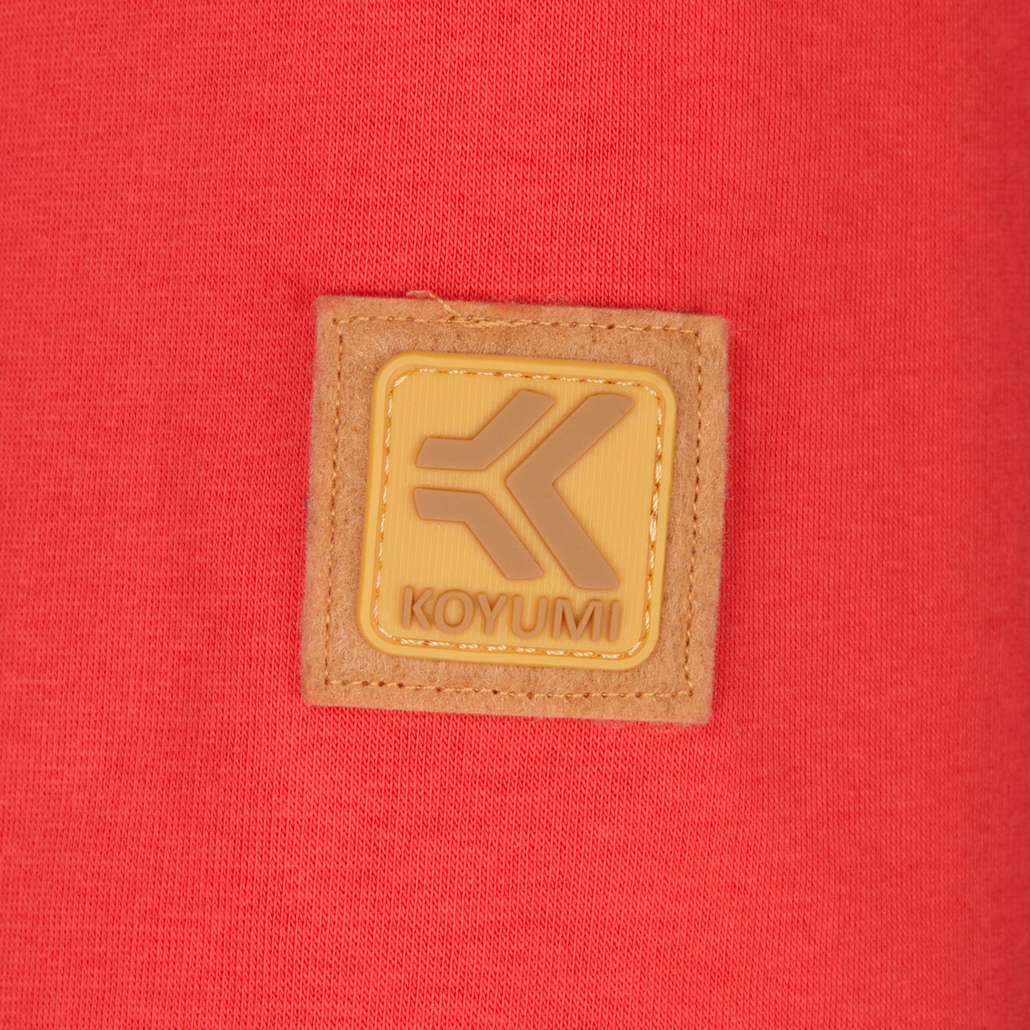 Hoher Kragen Oversize Hoodie - RED