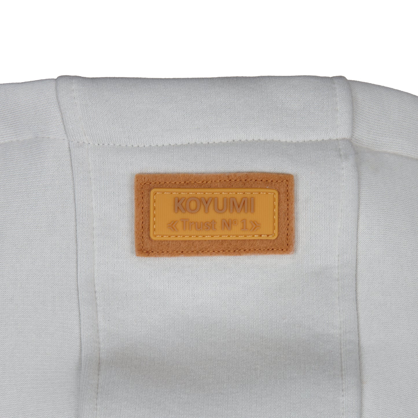 Hoher Kragen Oversize Hoodie - STONEGREY