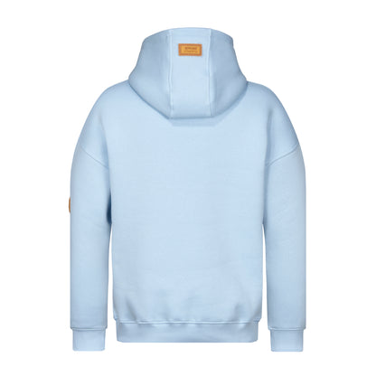 Basic Oversize Hoodie - Baby Blau