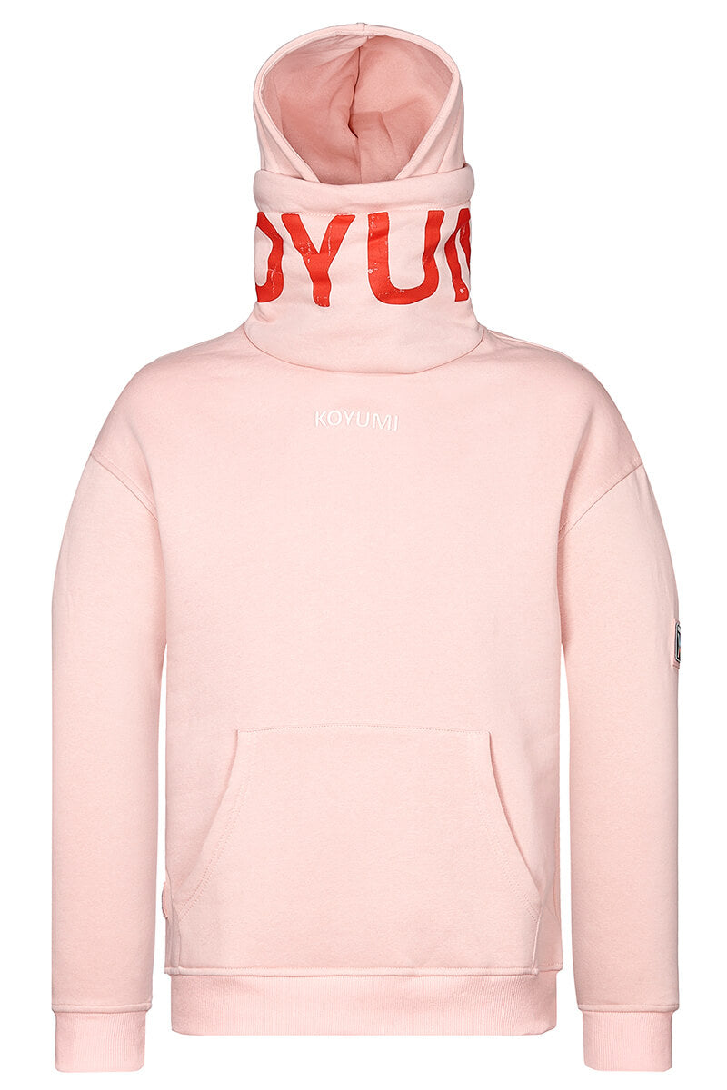 Hoher Kragen Oversize Hoodie