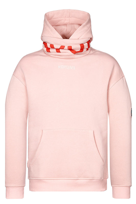 Hoher Kragen Oversize Hoodie