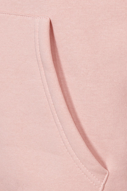 Hoher Kragen Oversize Hoodie