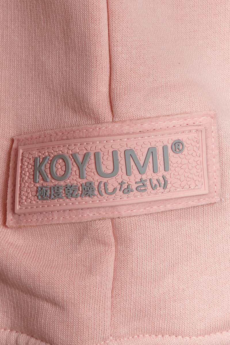 Hoher Kragen Oversize Hoodie