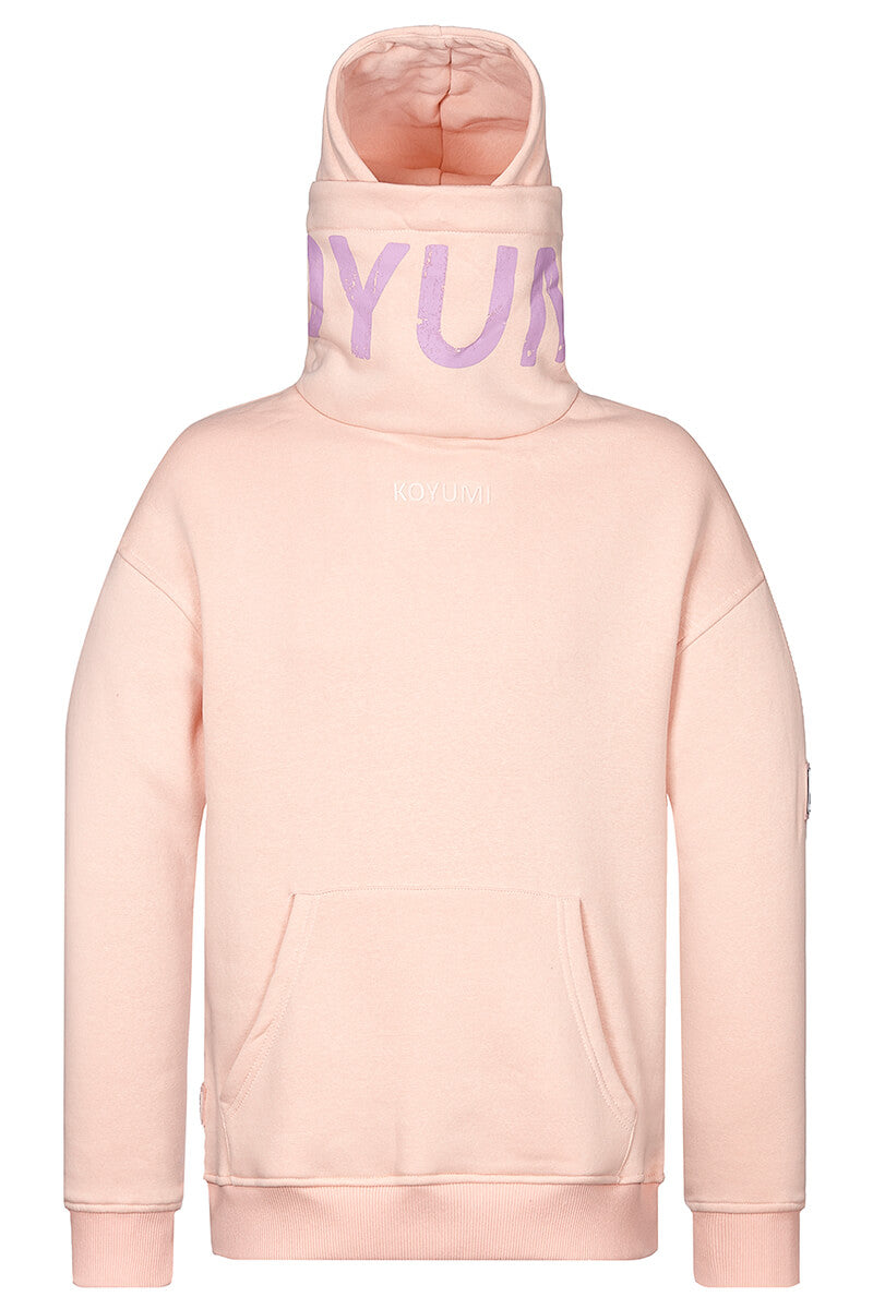 Hoher Kragen Oversize Hoodie