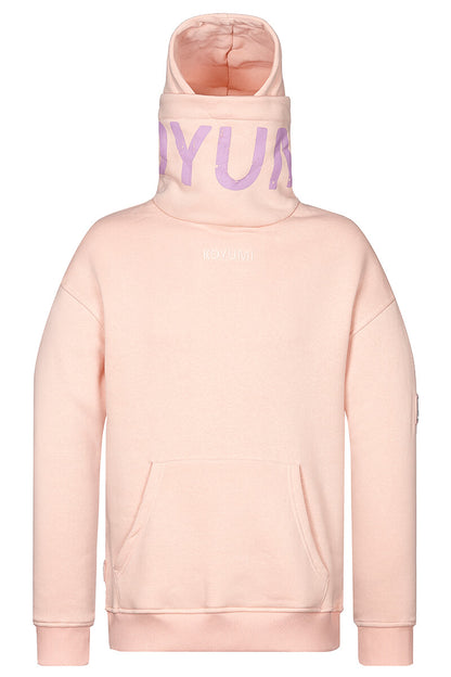 Hoher Kragen Oversize Hoodie