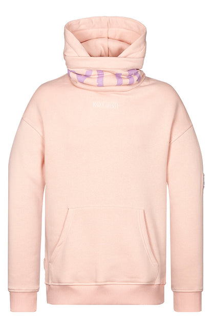 Hoher Kragen Oversize Hoodie