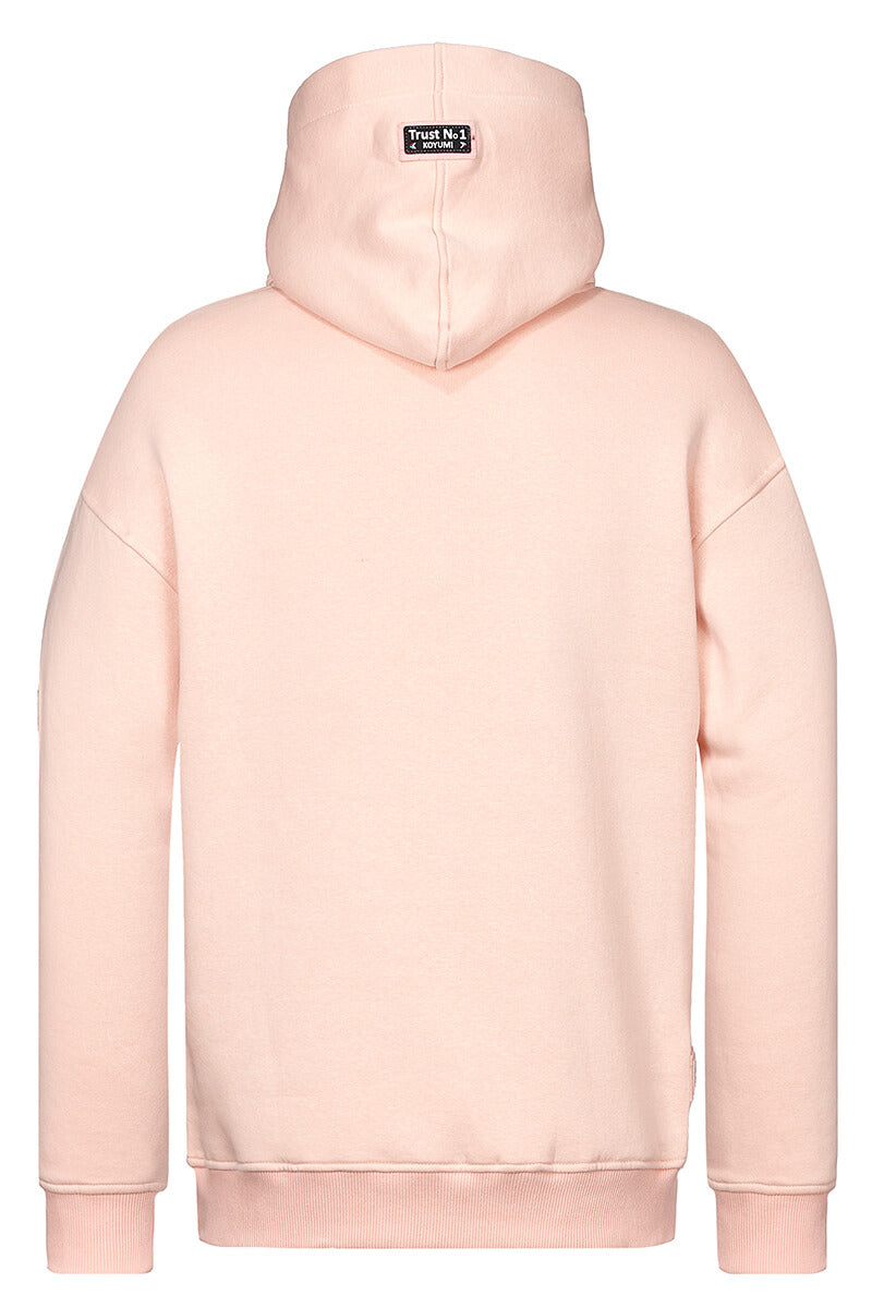 Hoher Kragen Oversize Hoodie