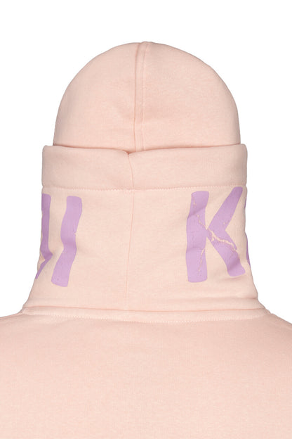 Hoher Kragen Oversize Hoodie