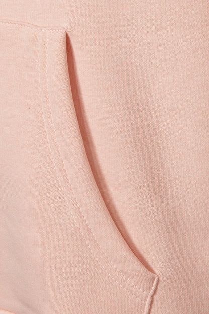 Hoher Kragen Oversize Hoodie