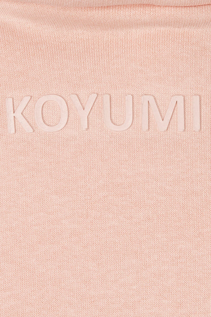 Hoher Kragen Oversize Hoodie