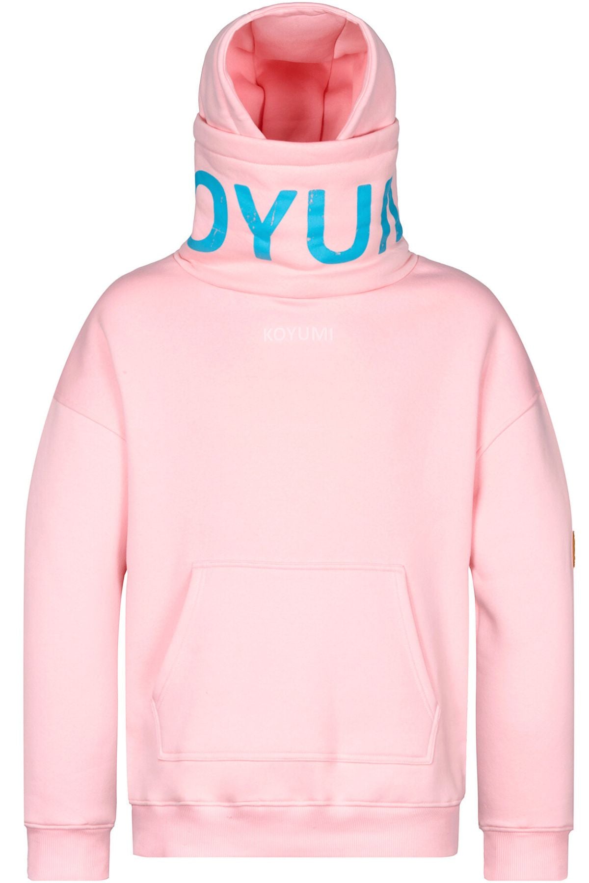 Hoher Kragen Oversize Hoodie - M.PIGGY