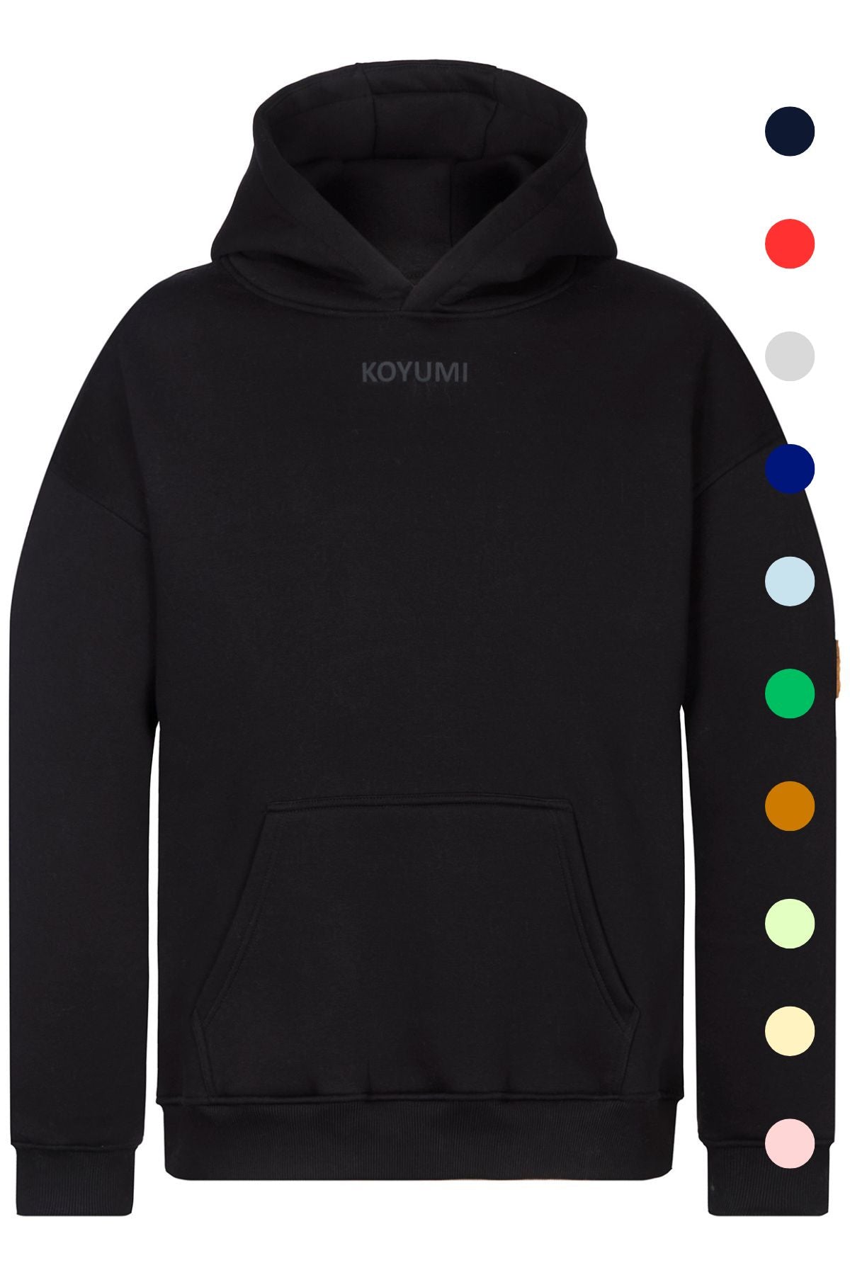 Basic Oversize Hoodies Full Colors Balaclava